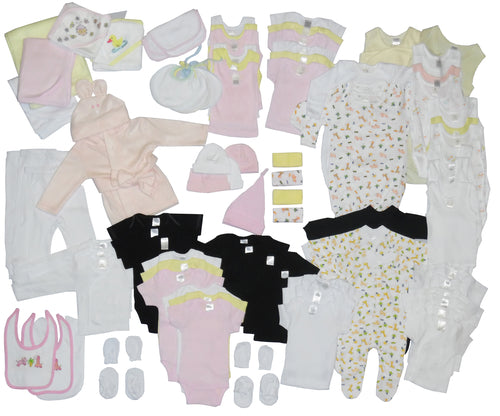 The Ultimate 88-Piece Baby Shower Gift Set (Newborn to 24 Months) - Girl