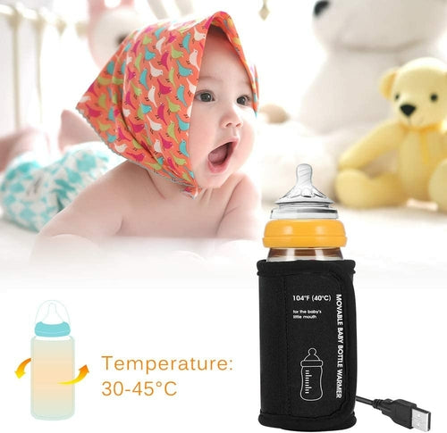 Portable USB Baby Bottle Warmer for Travel and Car - KitchKitty