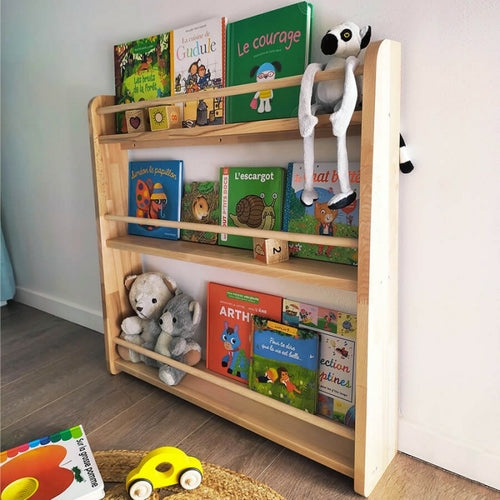 Madeleine, the Montessori wooden library for children